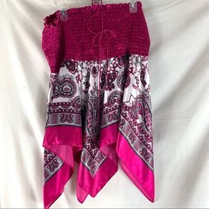 Cato Pink Scarf Halter Top Sz 22/24W